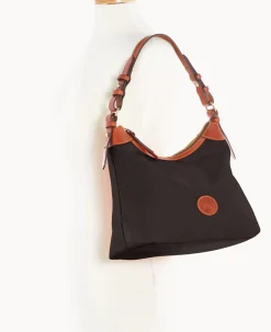 Dooney & Bourke Spring Style|Ready For the Getaway<Nylon Large Erica Black