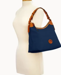 Dooney & Bourke Spring Style|Ready For the Getaway<Nylon Large Erica Navy
