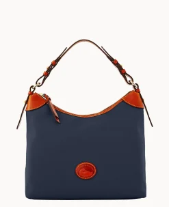 Dooney & Bourke Spring Style|Ready For the Getaway<Nylon Large Erica Navy