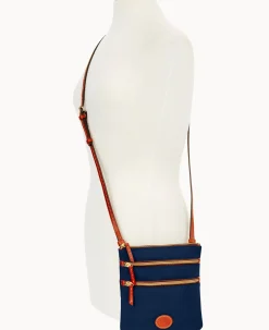 Dooney & Bourke Spring Style|Nylon<Nylon North South Triple Zip Navy
