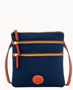 Dooney & Bourke Spring Style|Nylon<Nylon North South Triple Zip Navy
