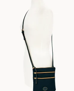 Dooney & Bourke Spring Style|Mini Bags<Nylon North South Triple Zip Black Black