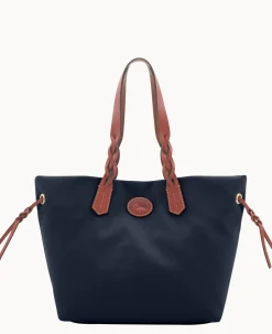 Dooney & Bourke Spring Style|Ready For the Getaway<Nylon Shopper Navy
