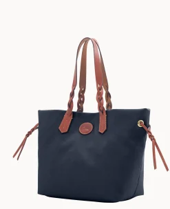 Dooney & Bourke Spring Style|Ready For the Getaway<Nylon Shopper Navy