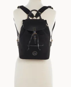 Dooney & Bourke Spring Style|Ready For the Getaway<Nylon Small Allie Backpack Black Black