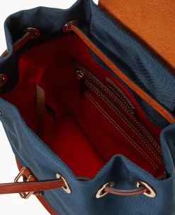 Dooney & Bourke Spring Style|Ready For the Getaway<Nylon Small Allie Backpack Navy
