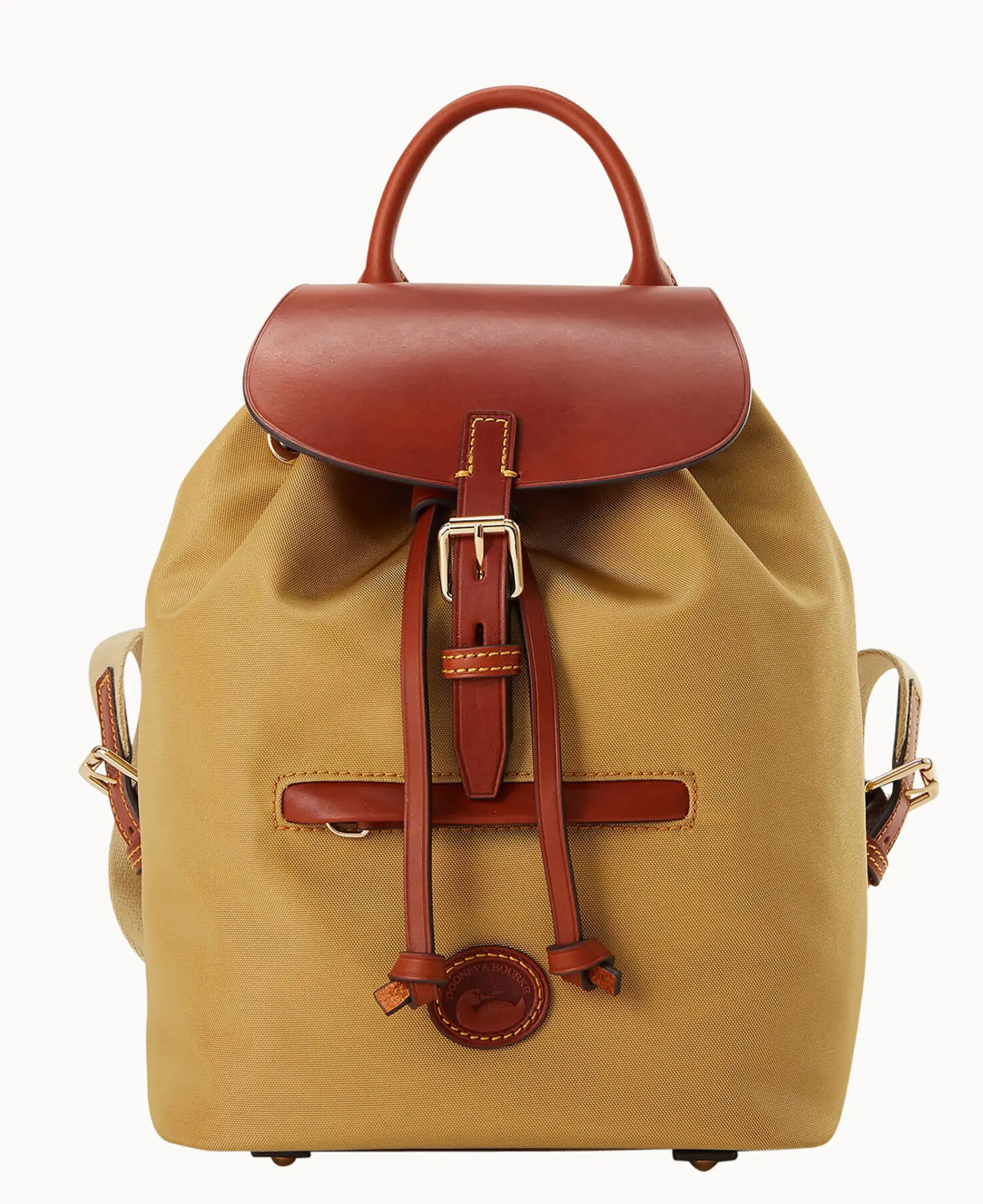 Dooney & Bourke Spring Style|Ready For the Getaway<Nylon Small Allie Backpack Khaki