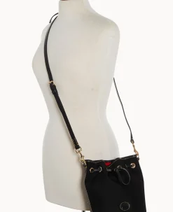 Dooney & Bourke Spring Style|Nylon<Nylon Small Drawstring Black Black