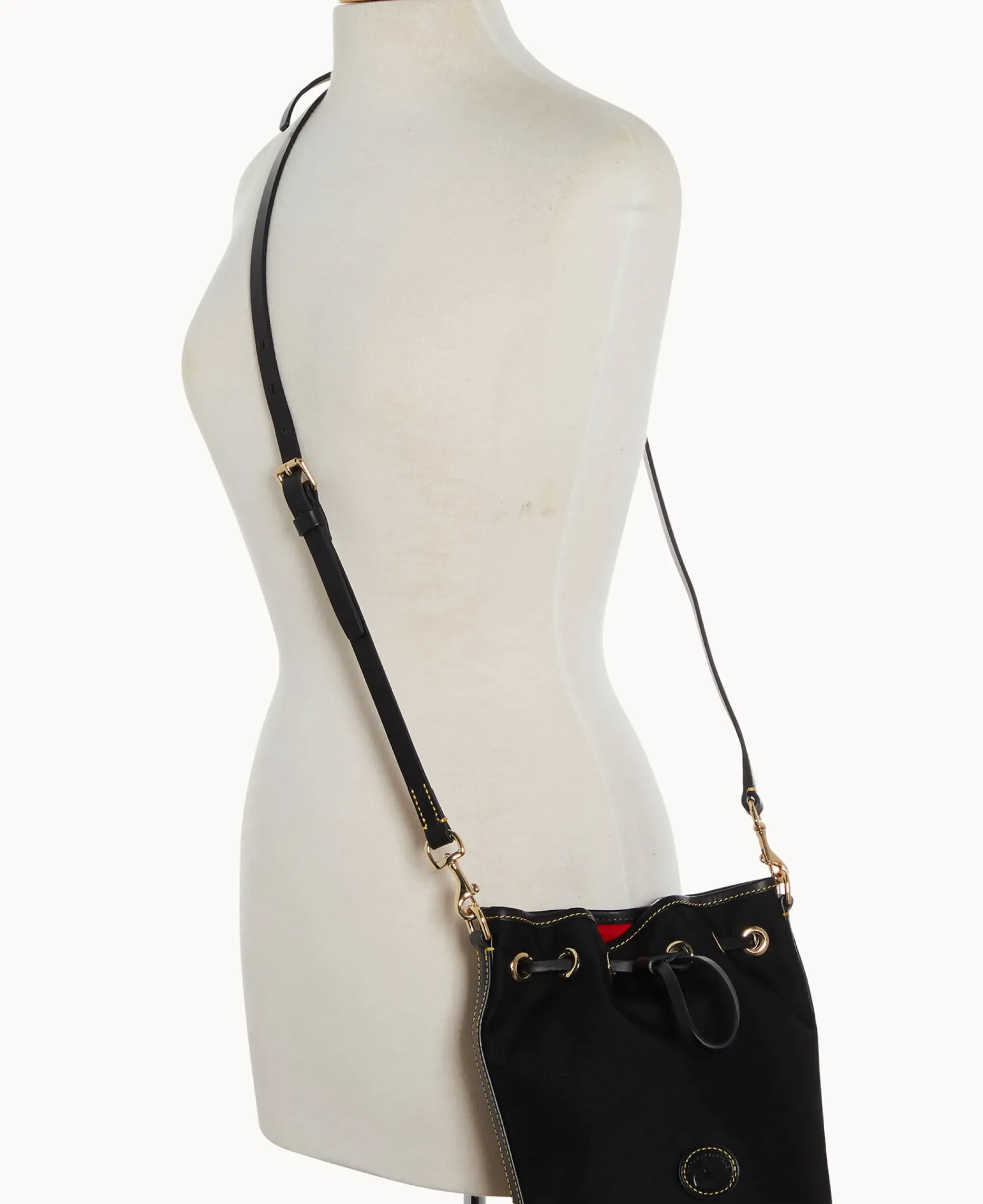 Dooney & Bourke Spring Style|Nylon<Nylon Small Drawstring Black Black