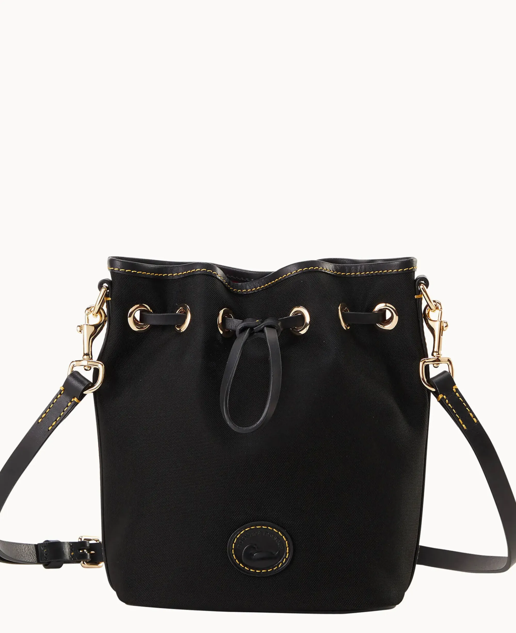 Dooney & Bourke Spring Style|Nylon<Nylon Small Drawstring Black Black