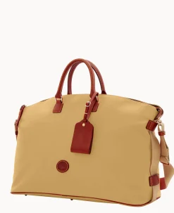 Dooney & Bourke Ready For the Getaway|Nylon<Nylon Weekender Khaki