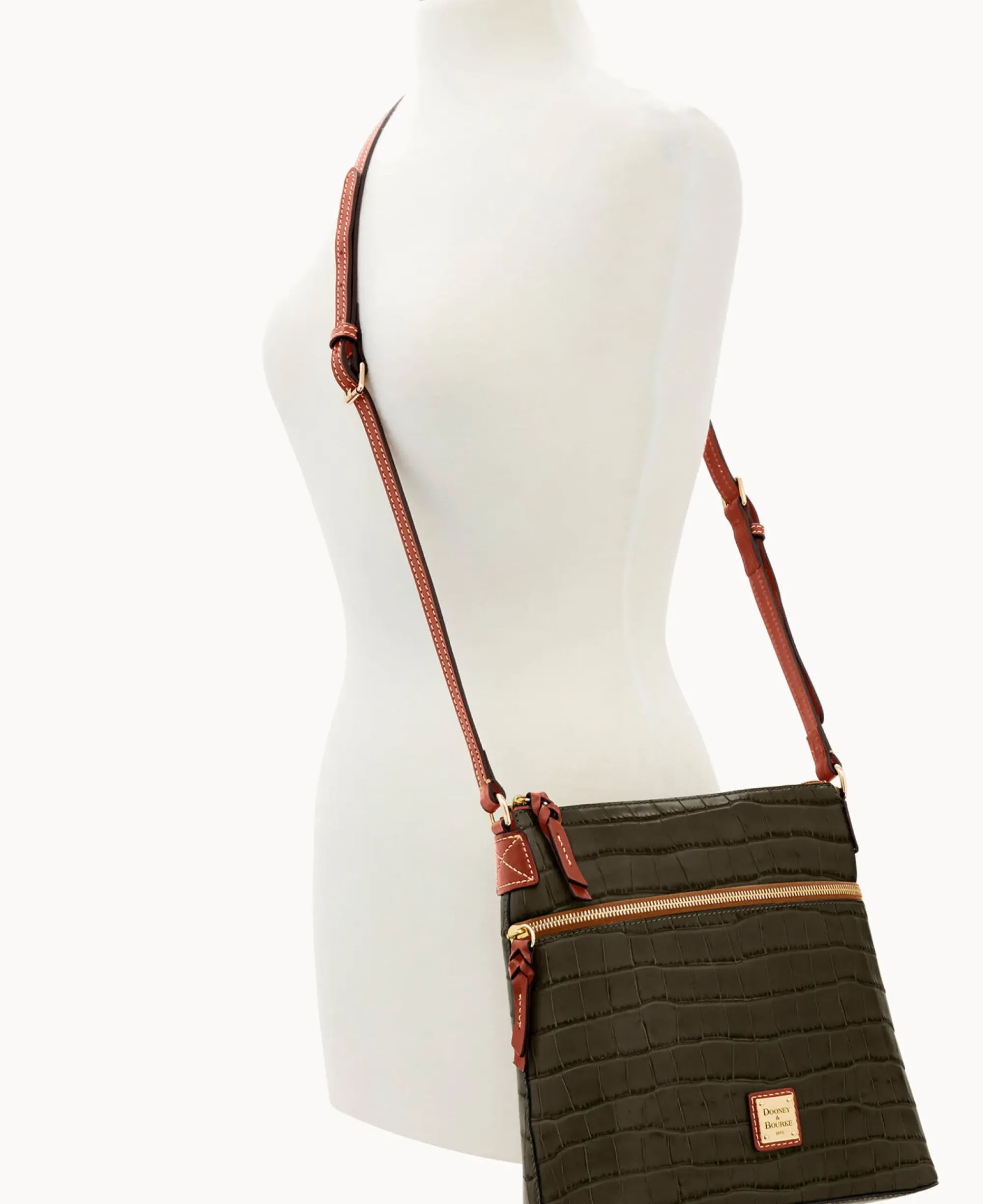 Dooney & Bourke Exotic Leather|Mini Bags<Oakdale Crossbody Black