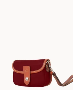 Dooney & Bourke Grab and Go|Wristlets<Oncour Cabriolet Flap Wristlet Claret