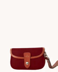 Dooney & Bourke Grab and Go|Wristlets<Oncour Cabriolet Flap Wristlet Claret