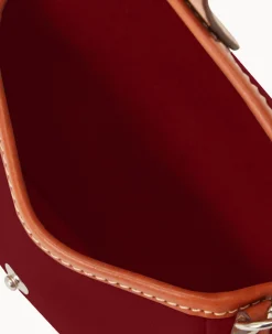Dooney & Bourke Grab and Go|Wristlets<Oncour Cabriolet Flap Wristlet Claret