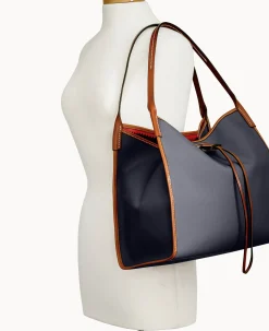 Dooney & Bourke Ready For the Getaway|Shoulder Bags<Oncour Cabriolet Full Up Dark Grey