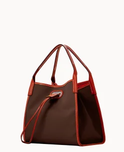 Dooney & Bourke Mini Bags|Shoulder Bags<Oncour Cabriolet Mini Full Up Brown