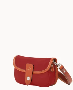 Dooney & Bourke Grab and Go|Wristlets<Oncour Elba Flap Wristlet Geranium
