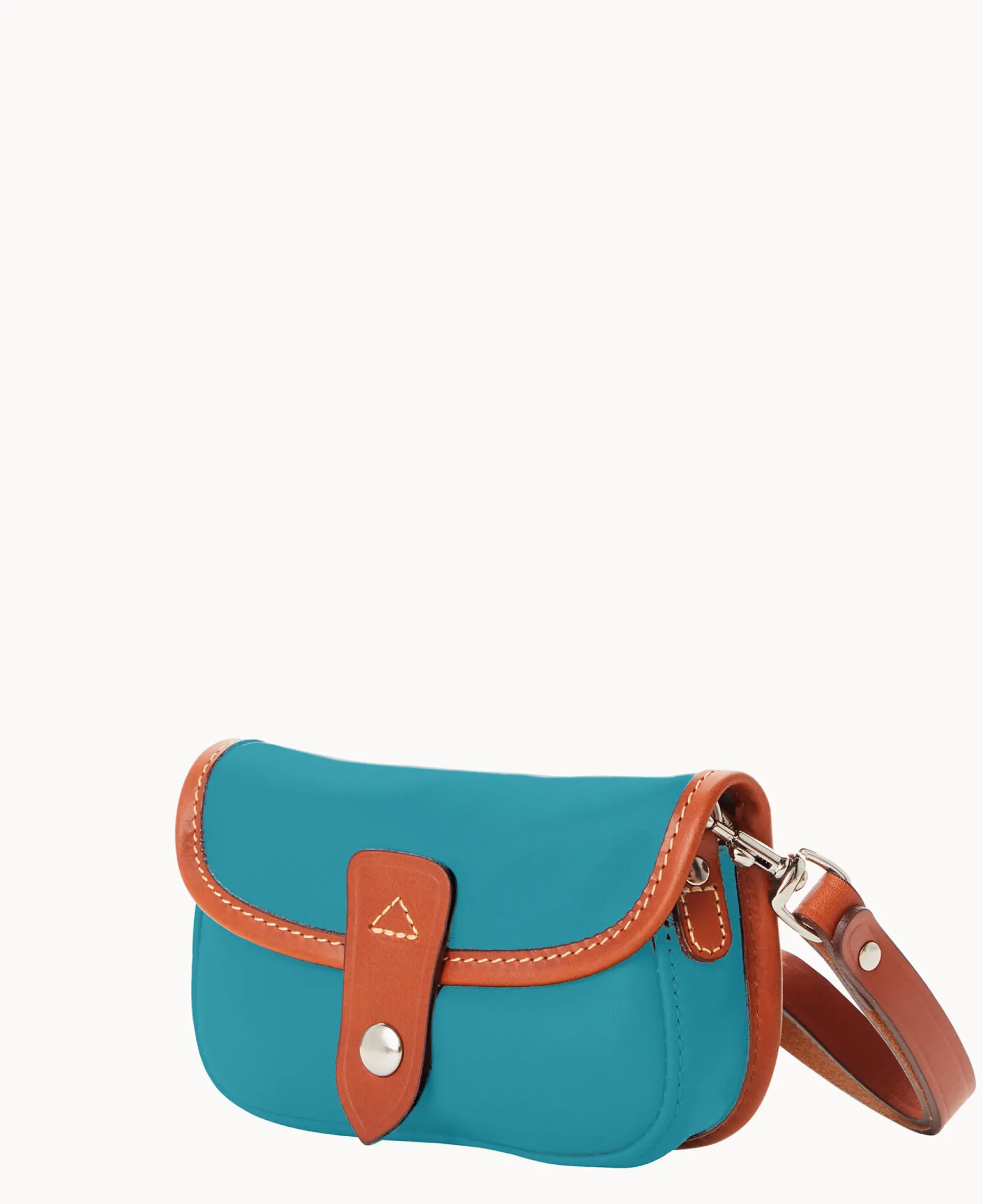 Dooney & Bourke Grab and Go|Wristlets<Oncour Elba Flap Wristlet Ice Blue