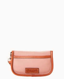 Dooney & Bourke Grab and Go|Wristlets<Oncour Elba Flap Wristlet Blush
