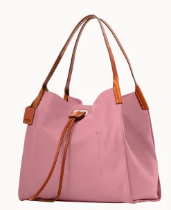 Dooney & Bourke Ready For the Getaway|Smooth Leather<Oncour Elba Full Up Two Light Pink