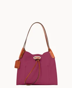 Dooney & Bourke Ready For the Getaway|Smooth Leather<Oncour Elba Mini Full Up Two Fuchsia