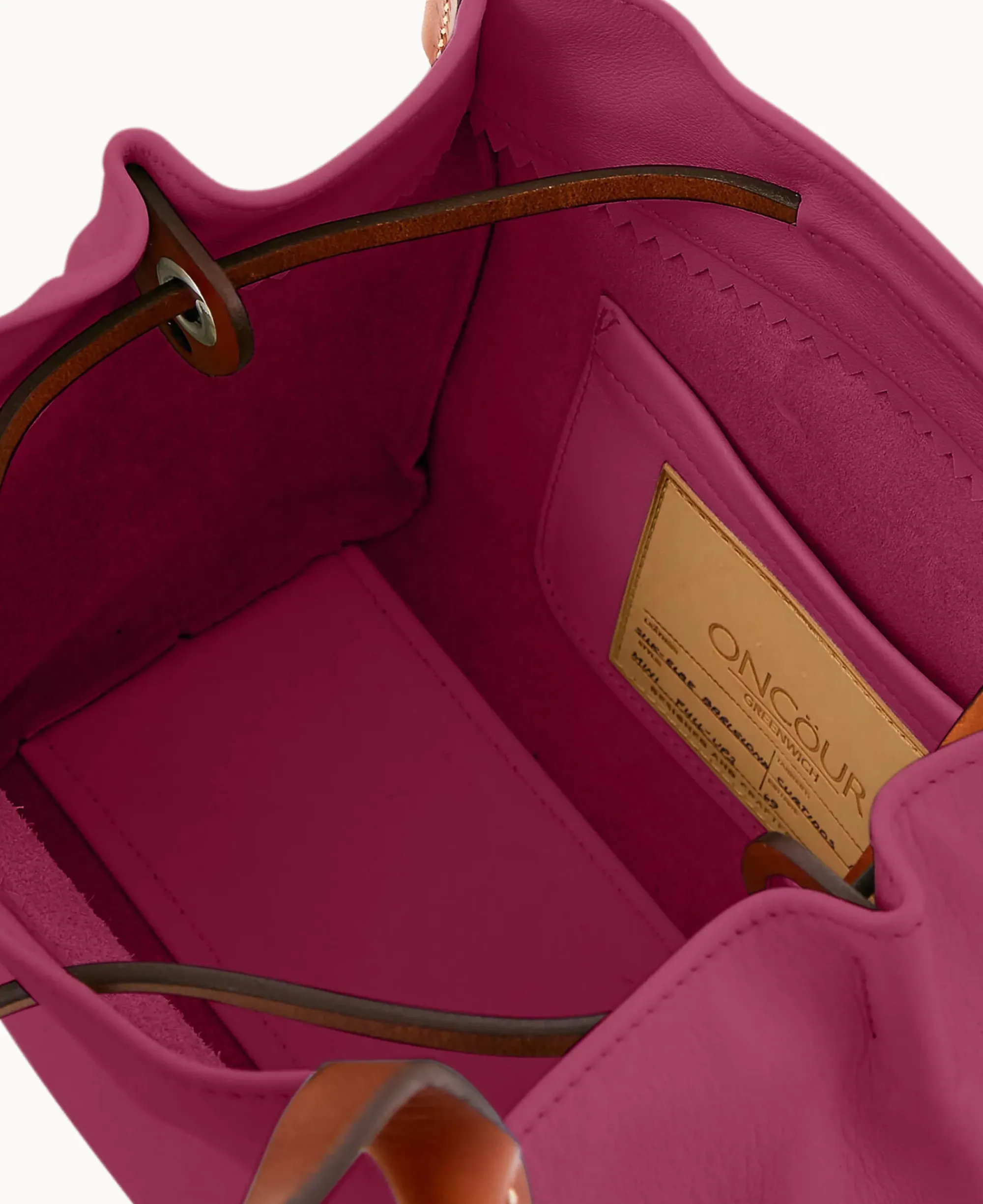 Dooney & Bourke Ready For the Getaway|Smooth Leather<Oncour Elba Mini Full Up Two Fuchsia