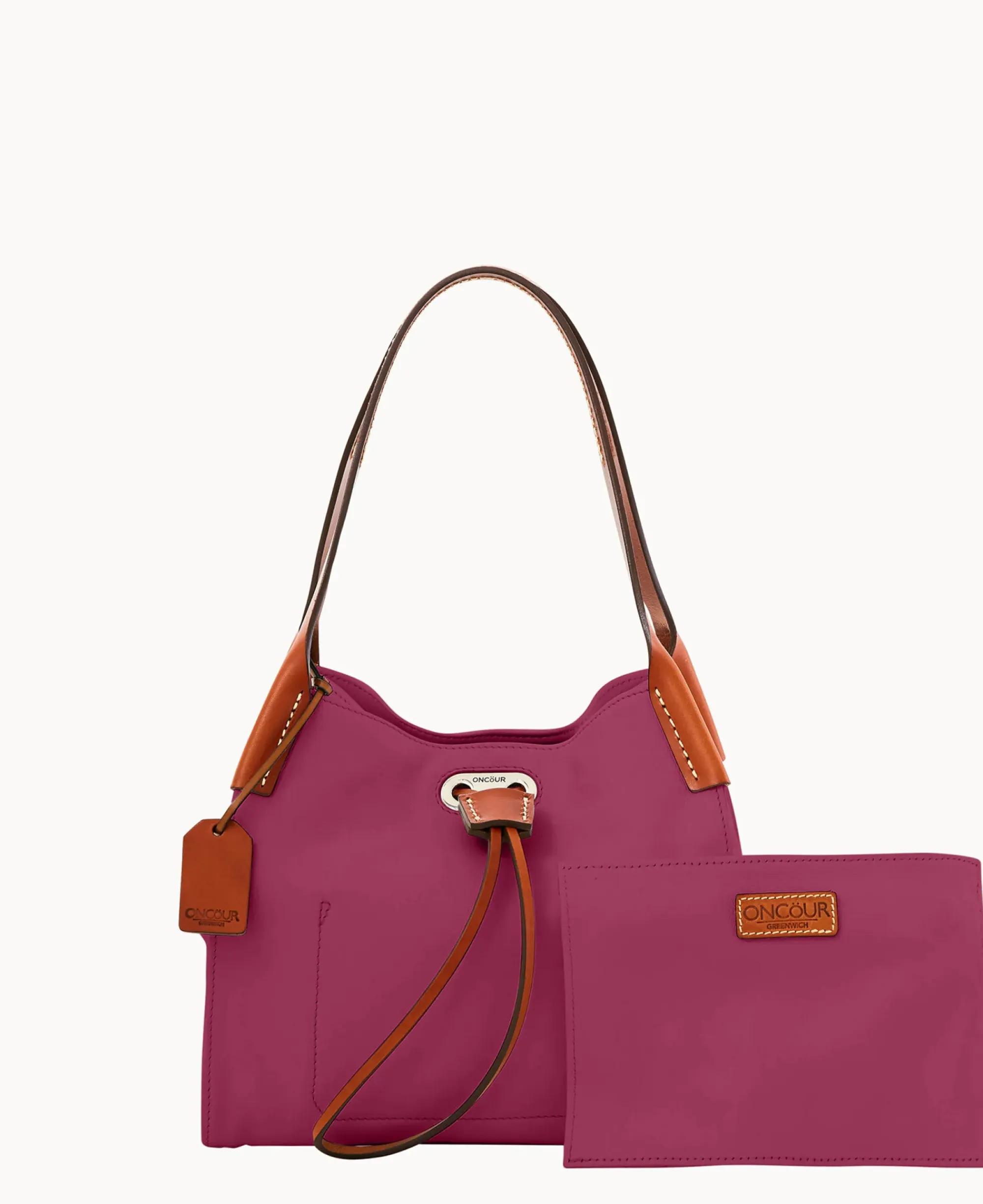 Dooney & Bourke Ready For the Getaway|Smooth Leather<Oncour Elba Mini Full Up Two Fuchsia