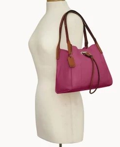 Dooney & Bourke Ready For the Getaway|Smooth Leather<Oncour Elba Mini Full Up Two Fuchsia