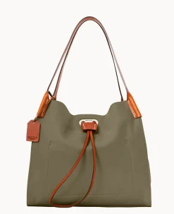 Dooney & Bourke Ready For the Getaway|Smooth Leather<Oncour Elba Small Full Up Two Smoke