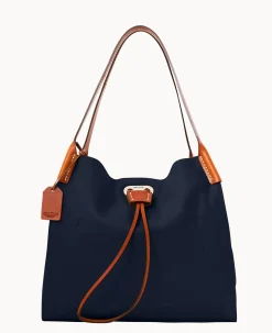 Dooney & Bourke Ready For the Getaway|Smooth Leather<Oncour Elba Small Full Up Two Ocean