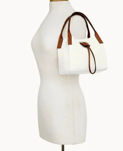 Dooney & Bourke Ready For the Getaway|Smooth Leather<Oncour Elba Tiny Full Up White