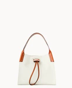 Dooney & Bourke Ready For the Getaway|Smooth Leather<Oncour Elba Tiny Full Up Pure White