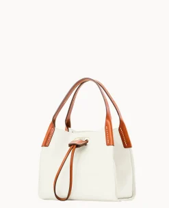 Dooney & Bourke Ready For the Getaway|Smooth Leather<Oncour Elba Tiny Full Up Pure White