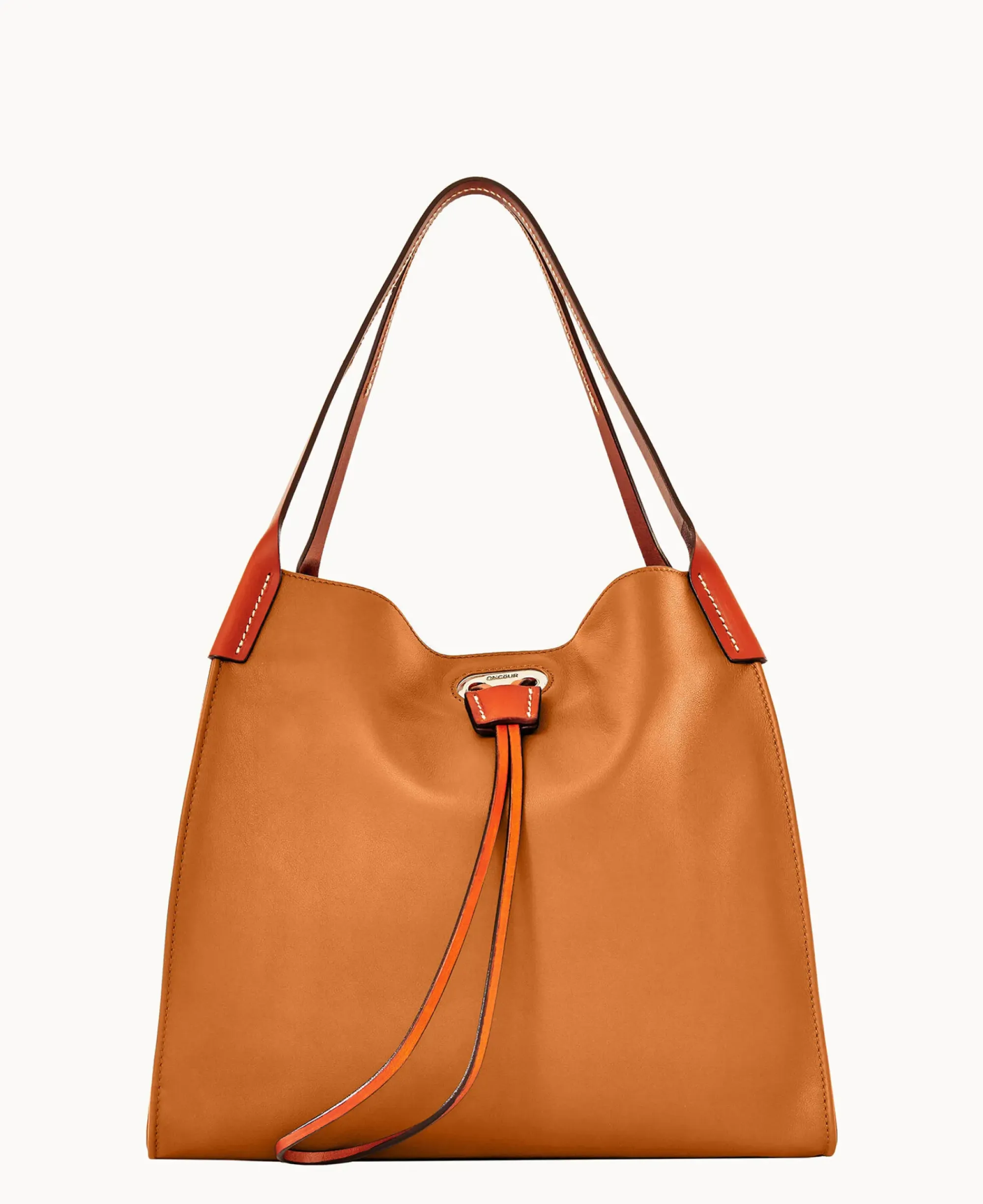 Dooney & Bourke Smooth Leather|Shoulder Bags<Oncour Roux Polo Full Up Saddle
