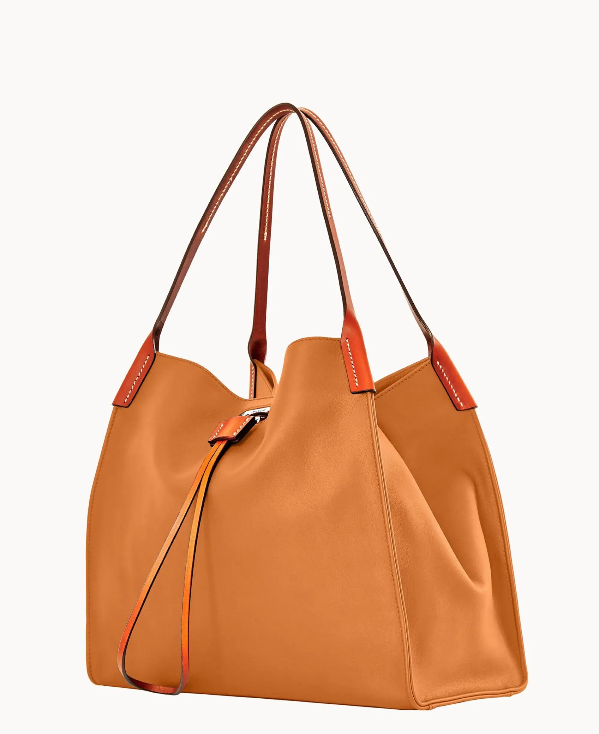 Dooney & Bourke Smooth Leather|Shoulder Bags<Oncour Roux Polo Full Up Saddle