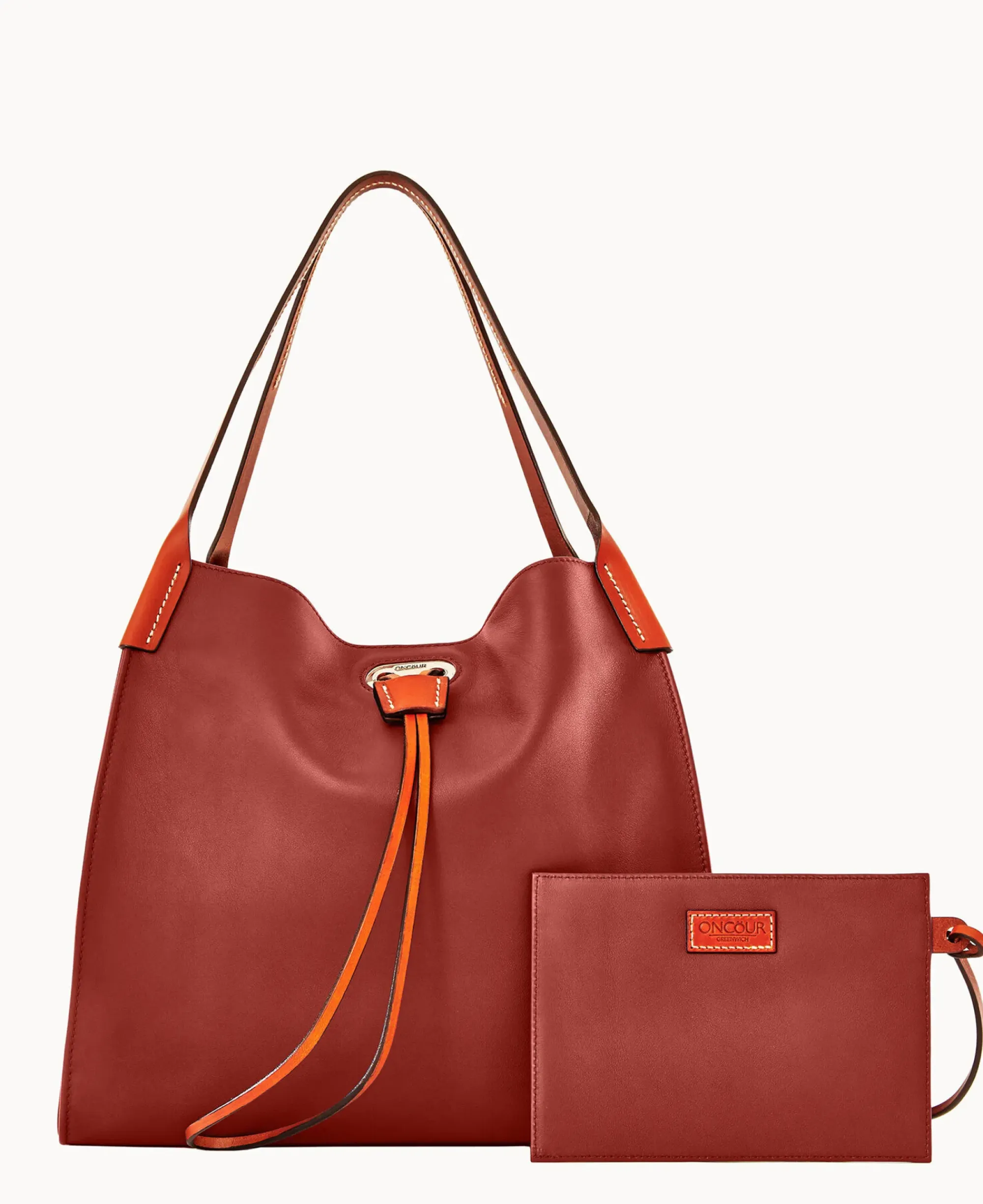 Dooney & Bourke Smooth Leather|Shoulder Bags<Oncour Roux Polo Full Up Bordeaux