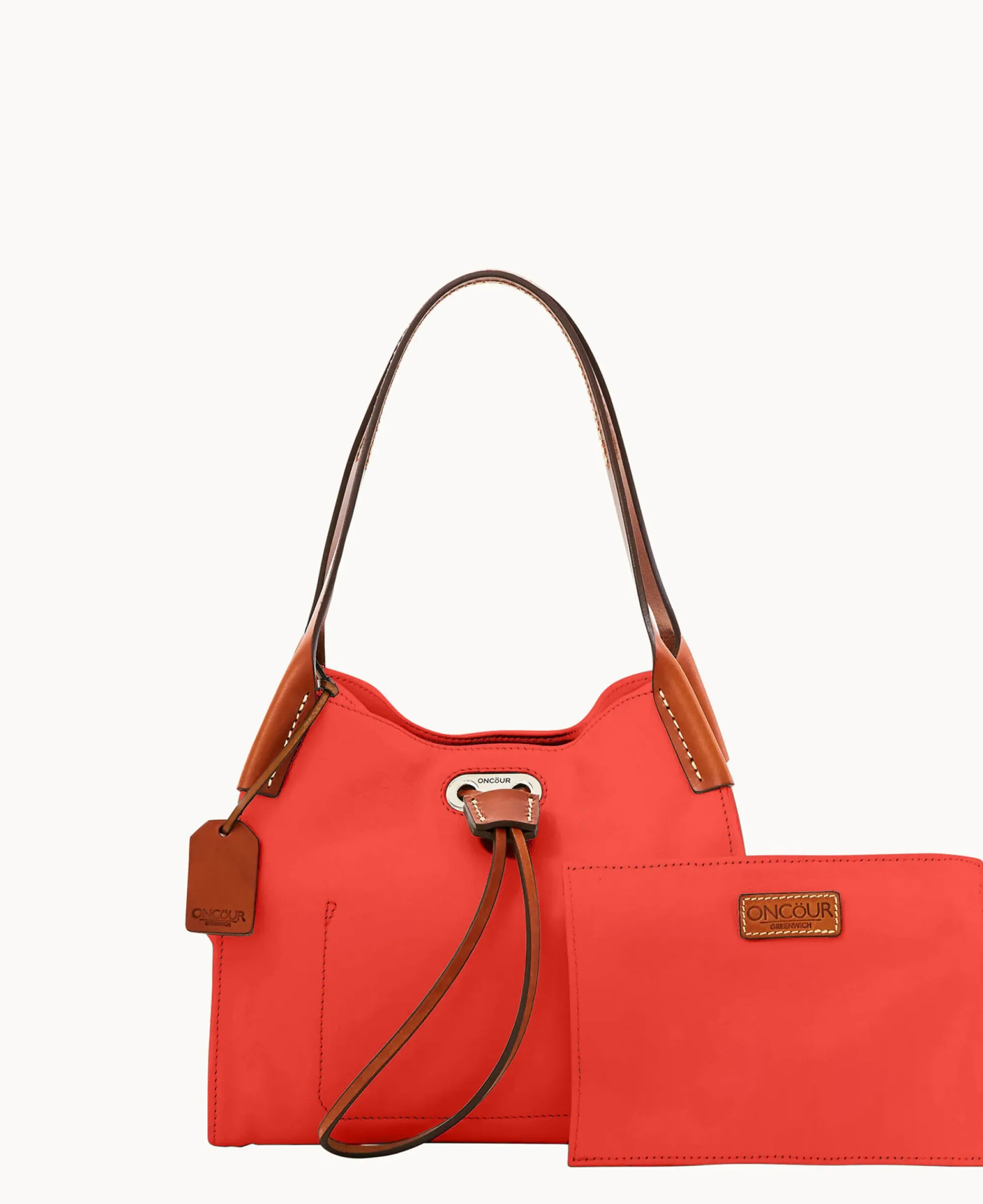 Dooney & Bourke Smooth Leather|Mini Bags<Oncour Roux Polo Mini Full Up Two Persimmon