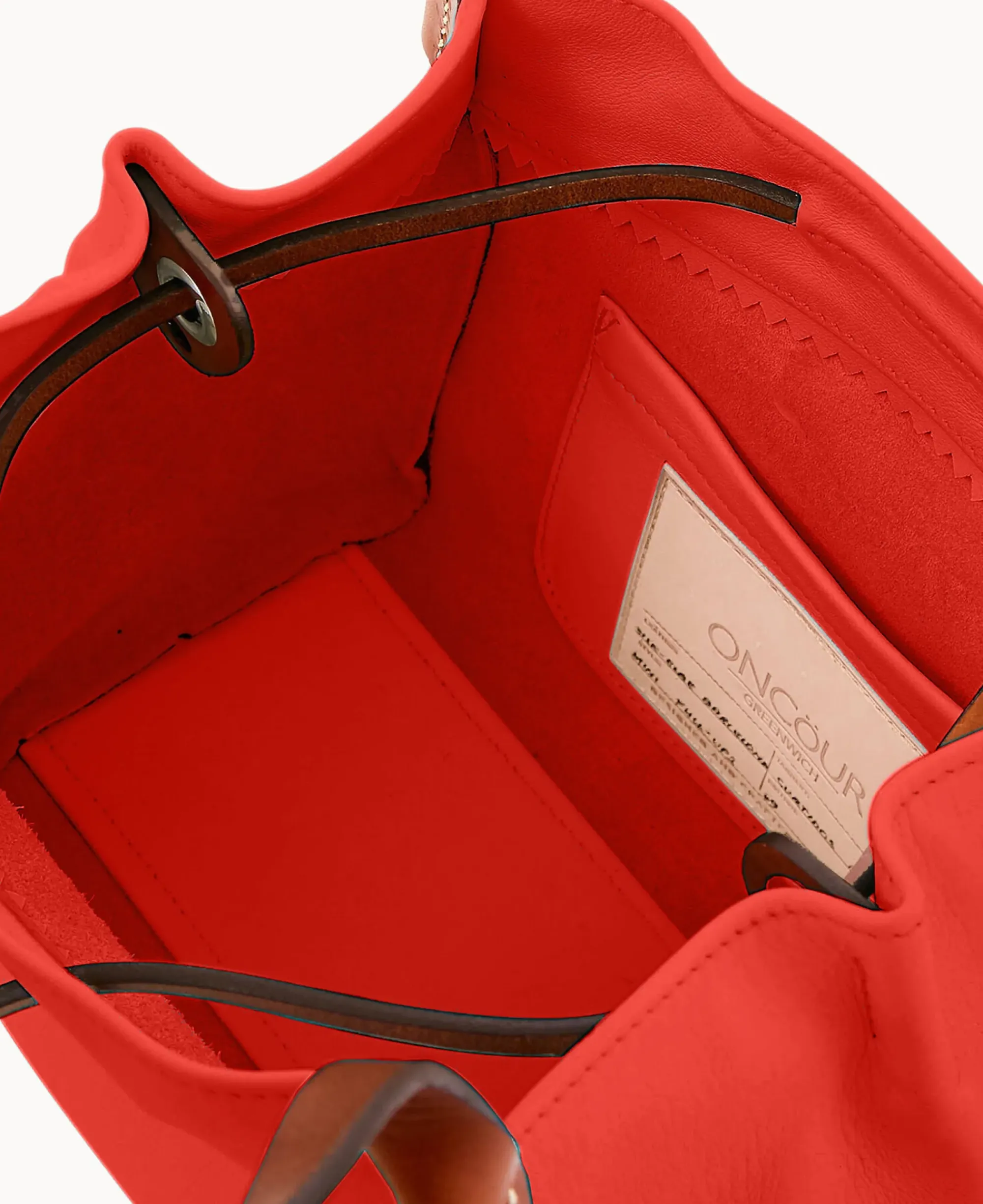 Dooney & Bourke Smooth Leather|Mini Bags<Oncour Roux Polo Mini Full Up Two Persimmon