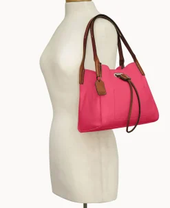 Dooney & Bourke Smooth Leather|Mini Bags<Oncour Roux Polo Mini Full Up Two Pink
