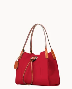 Dooney & Bourke Smooth Leather|Mini Bags<Oncour Roux Polo Mini Full Up Two Red