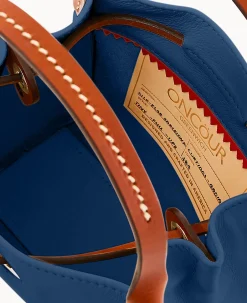 Dooney & Bourke Smooth Leather|Shoulder Bags<Oncour Roux Polo Tiny Full Up Midnight Blue