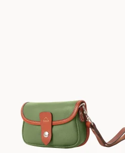 Dooney & Bourke Grab and Go|Wristlets<Oncour Twist Flap Wristlet Grass