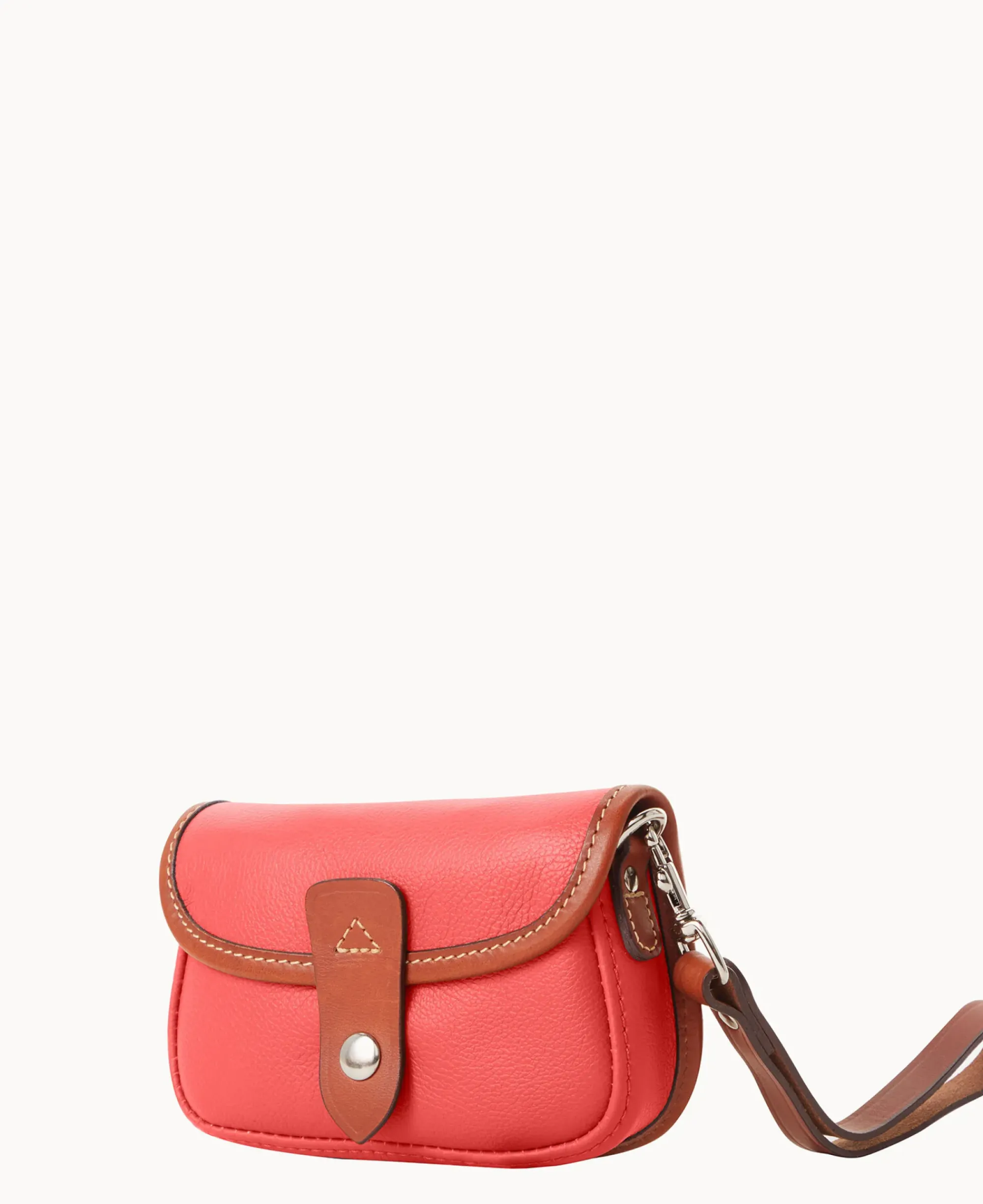Dooney & Bourke Grab and Go|Wristlets<Oncour Twist Flap Wristlet Persimmon