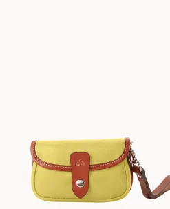 Dooney & Bourke Grab and Go|Wristlets<Oncour Twist Flap Wristlet Butter