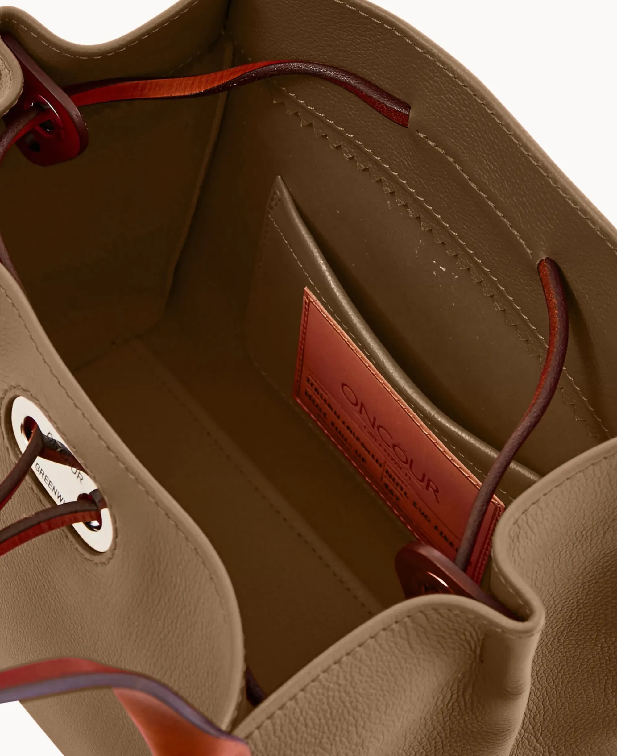 Dooney & Bourke Ready For the Getaway|Textured Leather<Oncour Twist Mini Full Up Camel