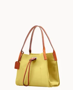 Dooney & Bourke Ready For the Getaway|Textured Leather<Oncour Twist Mini Full Up Butter