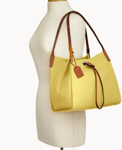 Dooney & Bourke Ready For the Getaway|Textured Leather<Oncour Twist Small Full Up Butter