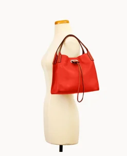 Dooney & Bourke Ready For the Getaway|Smooth Leather<Oncour Victoria Mini Full Up Persimmon