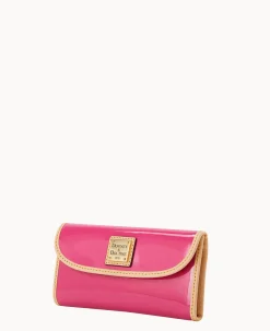 Dooney & Bourke Grab and Go|Clutches<Patent Continental Clutch Fuchsia